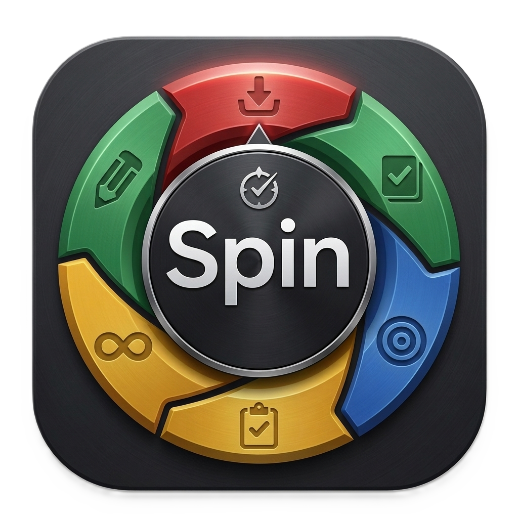 Spin The Wheel Icon